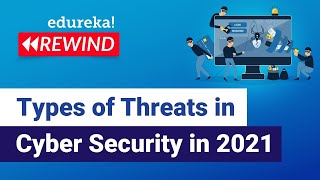 Types of Threats in Cyber Security in 2021  |Cybersecurity Training|Edureka | Cybersecurity Rewind-2