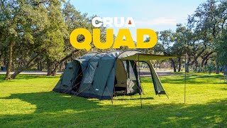 CRUA Quad l The Ultimate 4 Person Tent l CRUA