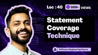 Statement Coverage Technique | White Box Testing | Software Engineering