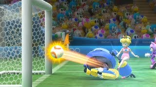 Mario and Sonic at The Rio 2016 Olympic Games #Football (Extra Hard)  Peach Making merit  #18