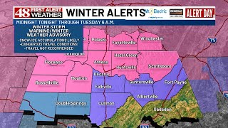 48 First Alert Forecast: Winter Storm On the Way...Snow/Ice Will Make for Dangerous Travel Condit...