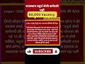 राजस्थान चतुर्थ श्रेणी कर्मचारी भर्ती 2024 i 60 000 पदों पर भर्ती rajasthanvacancy2024 shorts