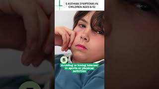 5 Asthma symptoms in children ages 6-12