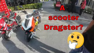 A Day firsts test ride of Italjet Dragster 300