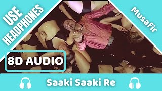 Saaki Saaki Full Song (8D AUDIO) | Musafir | Sanjay Dutt | Koena Mitra | 8D Acoustica