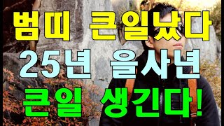 명리학으로 본 호랑이띠의 2025년 을사년 운세! (50년, 62년, 74년, 86년, 98년생)#명리학 #강의 #사주팔자 #운세 #심평명리