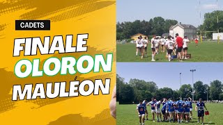 Finale Cadets Oloron contre Mauléon 15 à 15 tirs aux buts 5à 4