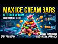 LeetCode 1833 | Maximum Ice Cream Bars|Java Solution | Greedy Approach | Easy Explanation #leetcode