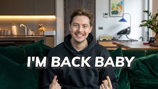 Hi YouTube, I’m back - channel \u0026 life update