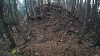 【4K】Hirose Castle (Gifu) / 広瀬城 (岐阜)