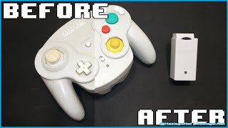 Nintendo Gamecube Wavebird Controller (2002) Deep Cleaning