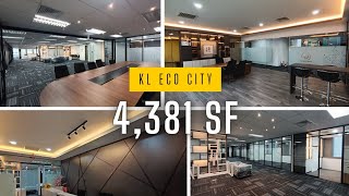 KL Eco City Office Tour 4,381sf