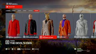 HITMAN 3 all my suits