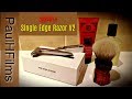 SUPPLY | Single Edge Razor  - Geo F Trumper | Spanish Leather Shaving Cream