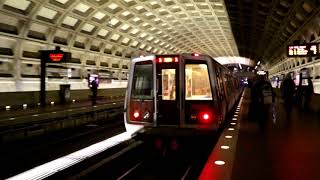 WMATA Metrorail : Gallery Place-Chinatown Station [ Red, Green \u0026 Yellow Lines ]