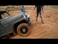 mahindra mm540 4x4 jeep offroading in water with jeepers of bangalore