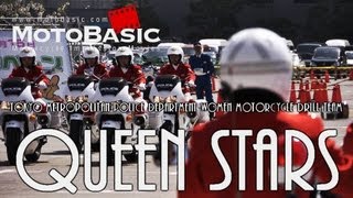 警視庁女性白バイ隊クイーンスターズ・デモ走行 Tokyo MPD Women Motorcycle Drill Team Queen Stars