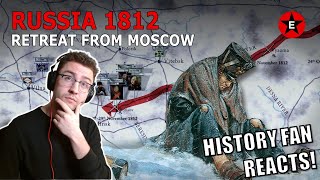 Napoleon's Retreat from Moscow 1812 - Epic History TV Reaction