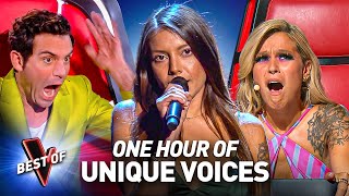 ONE HOUR of the most UNIQUE VOICES in the Blind Auditions of The Voice