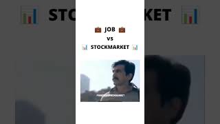 Job Vs Stock Market | Share Market Status | Harshad Mehta Status | Option Trading Status | #trading