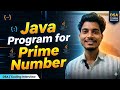 Java Prime Number Program Explain in 2 minutes | Logic + Code + Dry Run #trending#video#dsa#leetcode