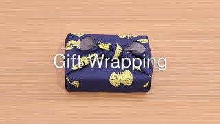 お弁当包み　Furoshiki Gift Wrapping /How to use / MUSUBI