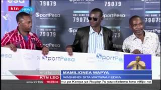 Washindi wapya wa jackpot ya SportPesa watunikiwa