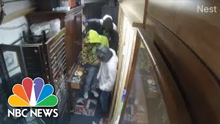 Watch: LA Burglary Caught On Camera While Homeowner Hides In Bathroom