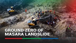WATCH: Ground zero of Masara landslide | ABS-CBN News