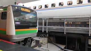 東海道線・上野東京ライン東京駅(TYO)発着シーン集2022年12月29日分