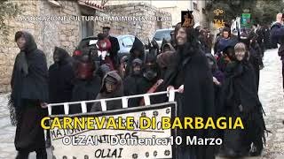 SPOT SFILATA OLZAI 10 mazo 2019 - Carnevale di Barbagia