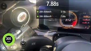 e63s  1300 hp  200 -300  kmh with dragy