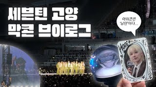 [캐럿로그] 최애가 없었는데요 있었습니다... I 세븐틴 RIGHT HERE 고양 콘서트 I 고양콘 막콘 후기 I 고양종합운동장 2층 시야 I 덕질 브이로그 I 윤프