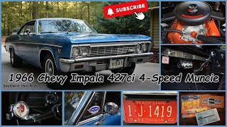 1966 Chevy Impala 2-DR Hardtop 427ci 4-Speed Muncie