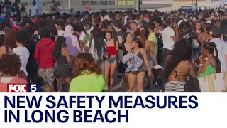 New safety measures in Long Beach after chaotic gathering ends in shooting