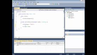 C# // 1. Using variables and showing message boxes