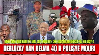 Polisye fizye  polisye Delmas 40, Bandi Viv Ansanm Atake Kafou fèy Anko, Chef Gang Didi Pale, CPT !