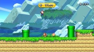 New Super Mario Bros. U -- Challenges - Time Attack Trial (Gold Medal)