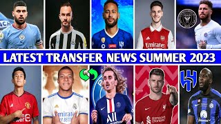 Latest Confirmed Transfers Summer Window 2023 ✍️ Josko Gvardiol , Sergio Ramos to Inter Miami 🔥
