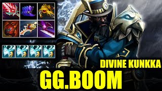 🔥 AMAZING DIVINE KUNKKA - GG.BOOM - 17 Kills - DOTA 2 Pro Game Highlights