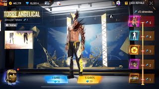 SACANDO LOS PANTALONES ANGELICALES AMARILLOS FREE FIRE