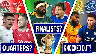 PREDICTING THE RUGBY WORLD CUP 2023 - Full Tournament Breakdown, BIG CALLS, HOT TAKES & WHO WINS?