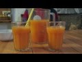Fresh orange juice for breakfast