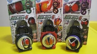 SGロックシード6　　ジョーカー・BLACK RX・電王（クライマックスフォーム）　音声確認