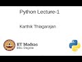 Python Lecture-1