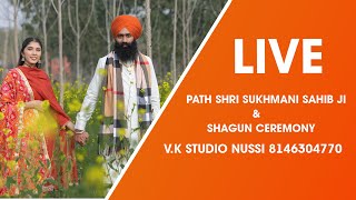 LIVE PATH \u0026 SHAGUN CEREMONY V.K STUDIO  8146304770