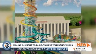 Nation's tallest waterslide set to open at Mt. Olympus next year