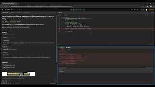 Leetcode 3423 - Maximum Difference Between Adjacent Elements in a Circular Array