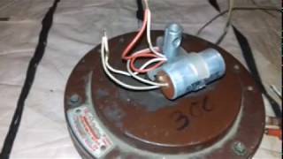 ceiling fan capacitor connection