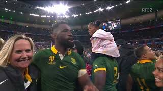 Final whistle scenes as South Africa win World Cup
